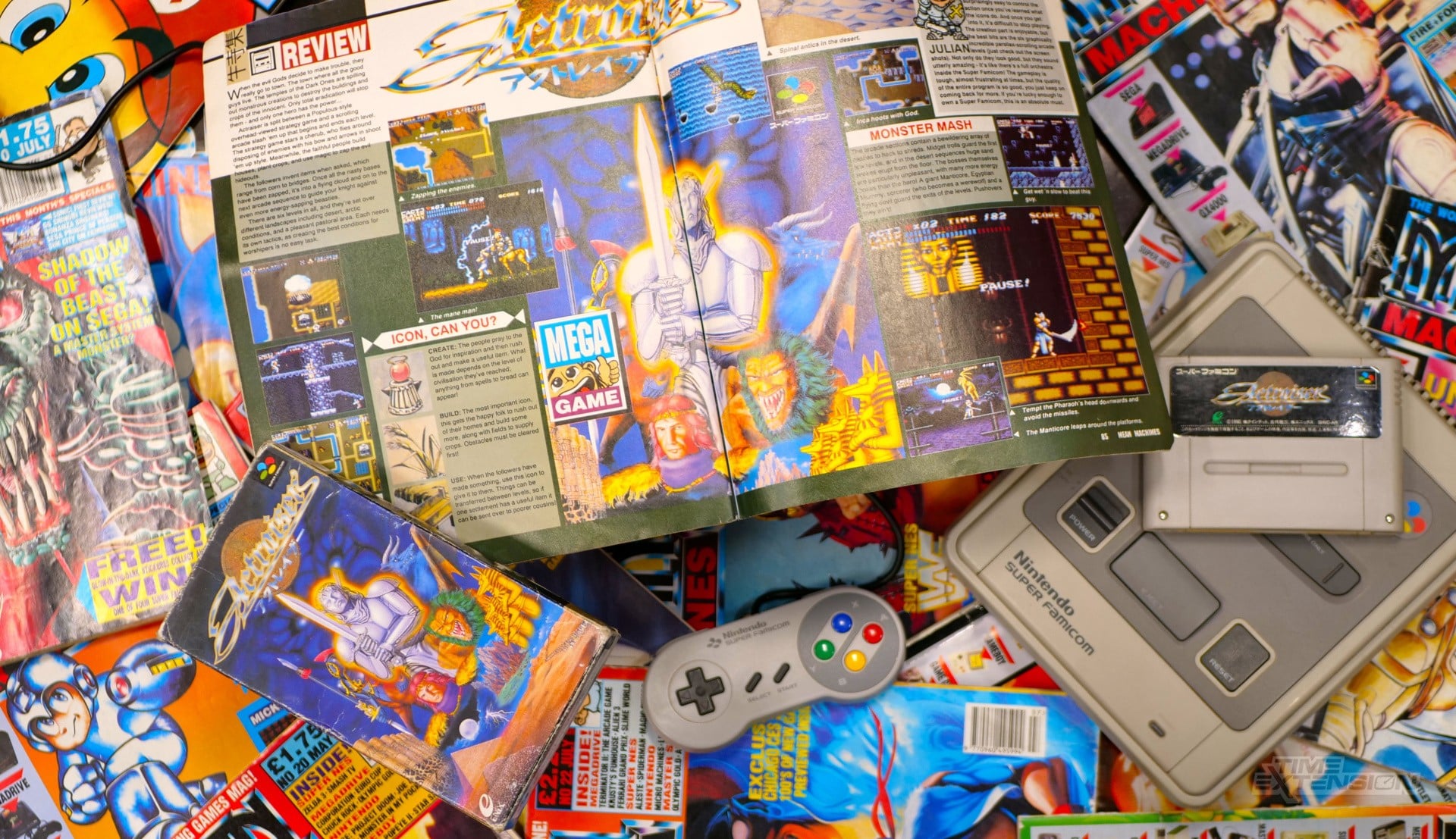 A Super NES-era ActRaiser scene remembered as a mix of action platforming and god simulation