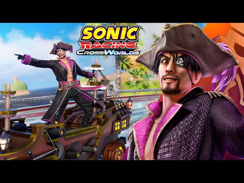 Captain Majima Joins Sonic Racing: CrossWorlds As A Free Racer