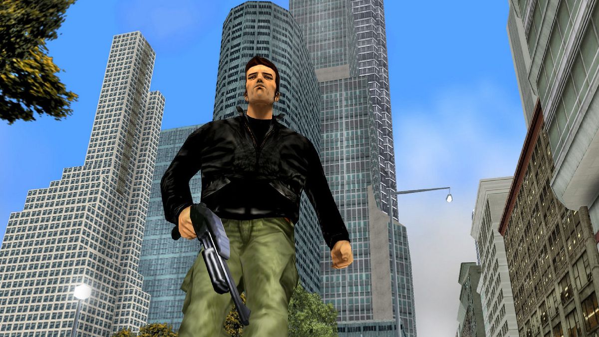 Grand Theft Auto 3's Liberty City running on PlayStation 2 hardware