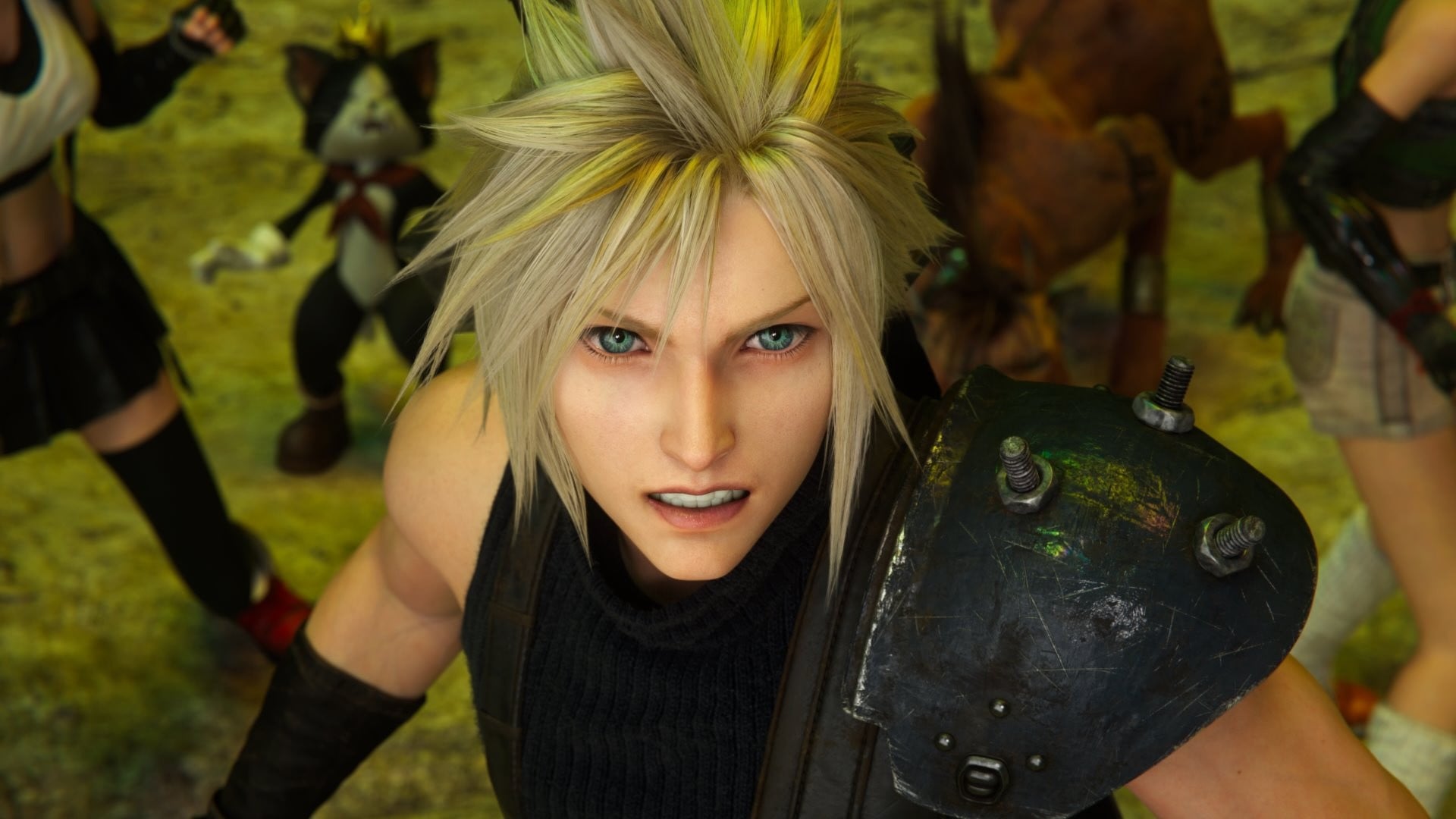 Cloud and the party in Final Fantasy VII Rebirth from Square Enix.