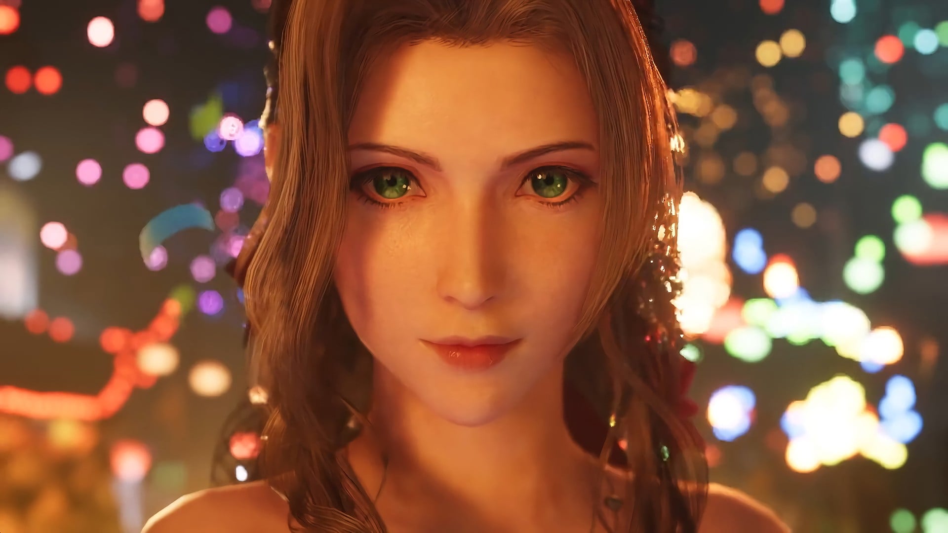 Key art style image representing Final Fantasy VII Remake characters and a retro gaming mood