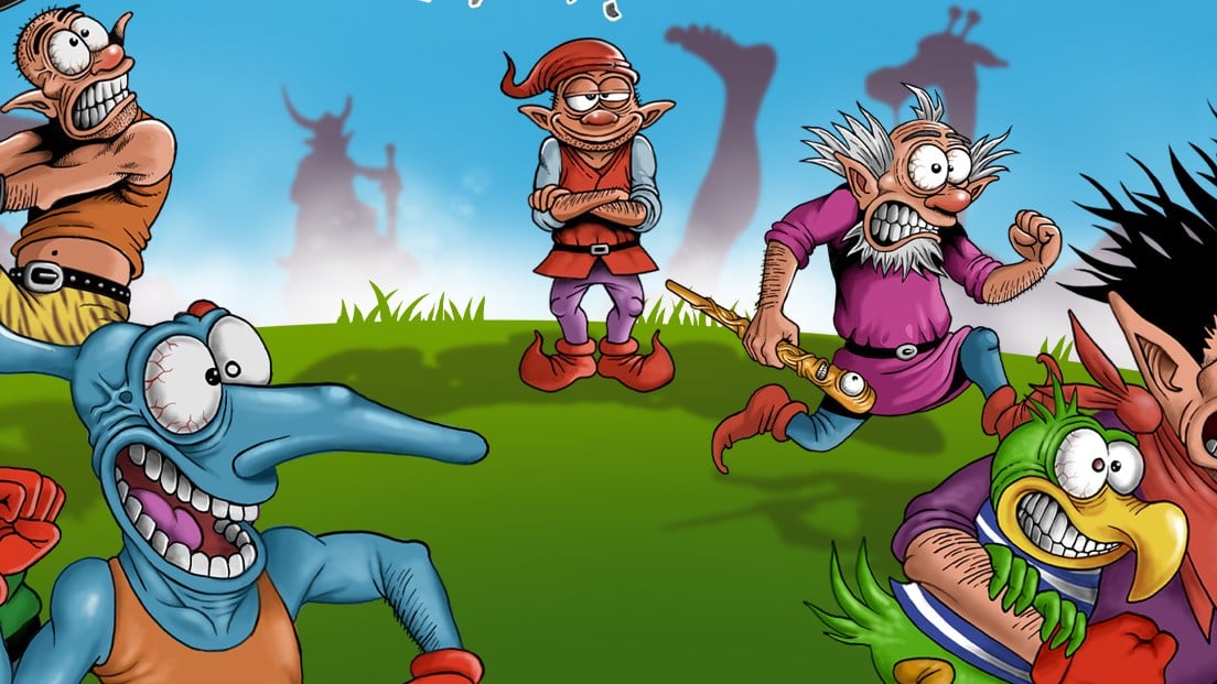 Gobliiins Collection key art for its PS5 retro release