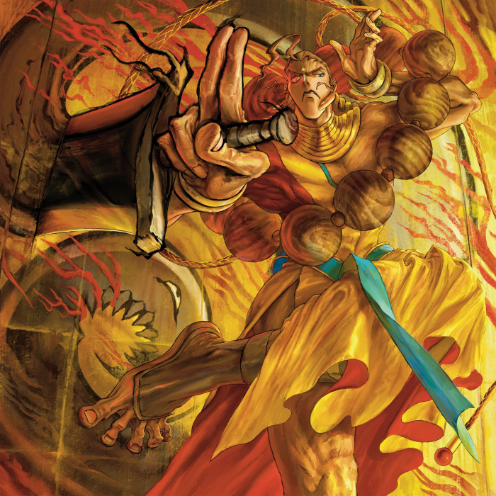 Night Warriors: Darkstalkers’ Revenge vinyl soundtrack artwork