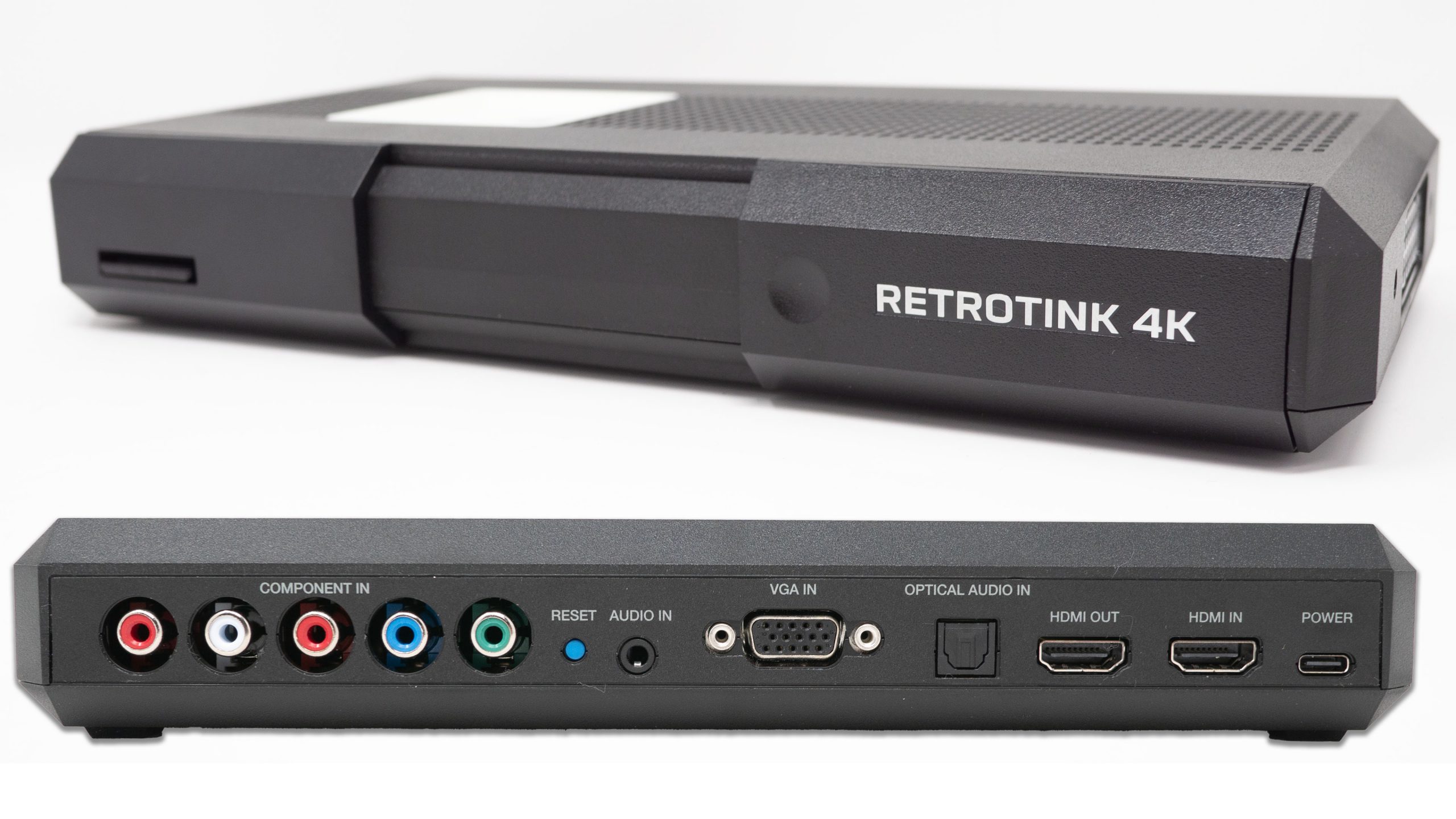 RetroTINK 4K firmware menu showing modeline options on a display