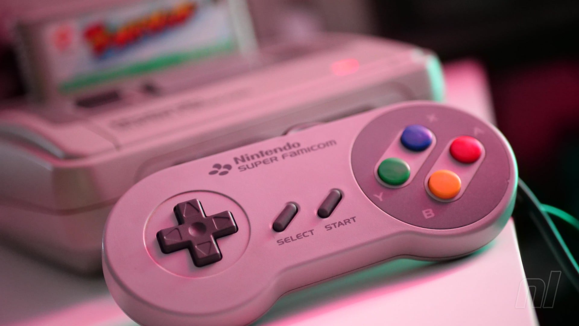 Packed shelves of retro Nintendo games, consoles, figures, and collectibles inside a Madrid game shop.