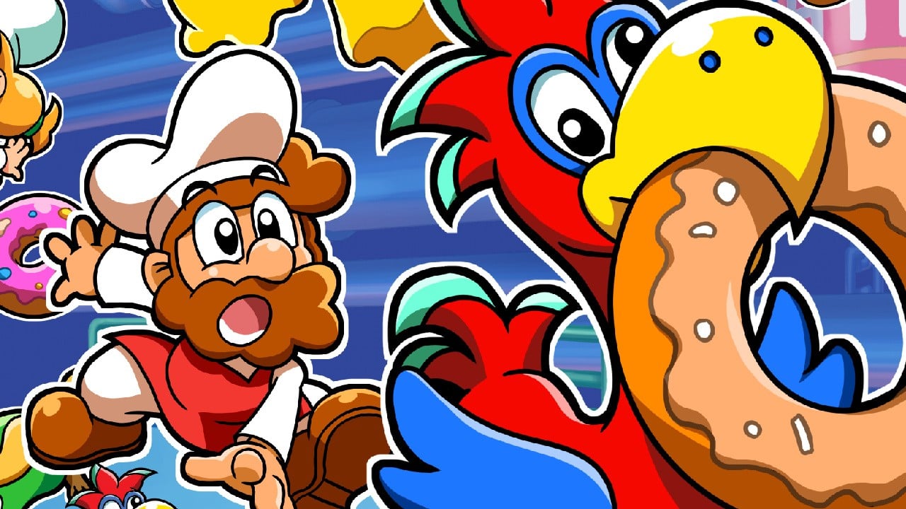 Pixel art artwork for Donut Dodo showing its retro arcade style.