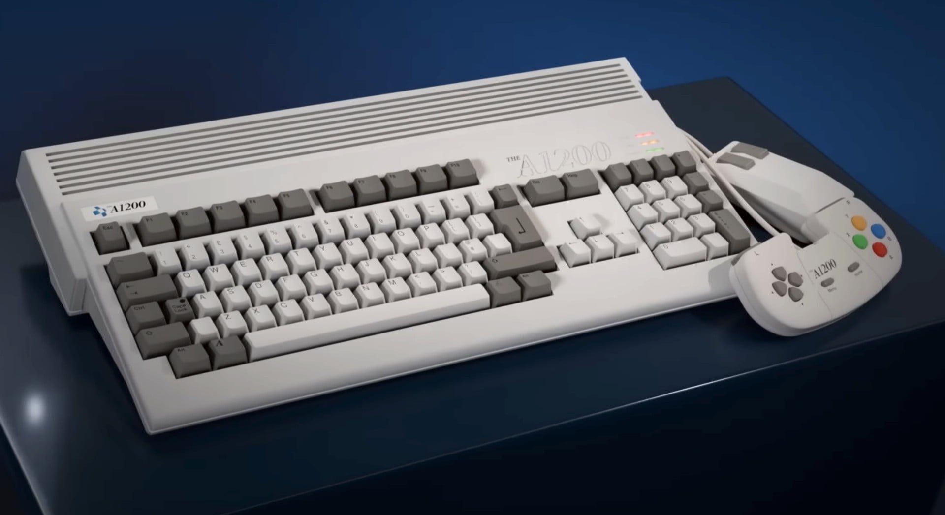 THEA1200 full-size Amiga replica system from Retro Games Ltd